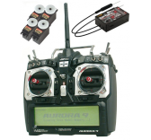 Aurora 9 Afhss 2.4Ghz - 4 X Hs5485Hb - Optima 9 - Accus Hitec