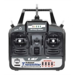 Mod�lisme radio-commande - Emetteur 6 voies CCPM 41Mhz Mode1 - Esky - EK2-0406