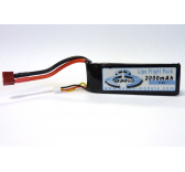 Accu Lipo modelisme de 2000Mah 2S 40C - 2200M40C