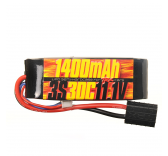 Lipo battery 3s 11.1V 1400mAh 30C Traxxas 1/16